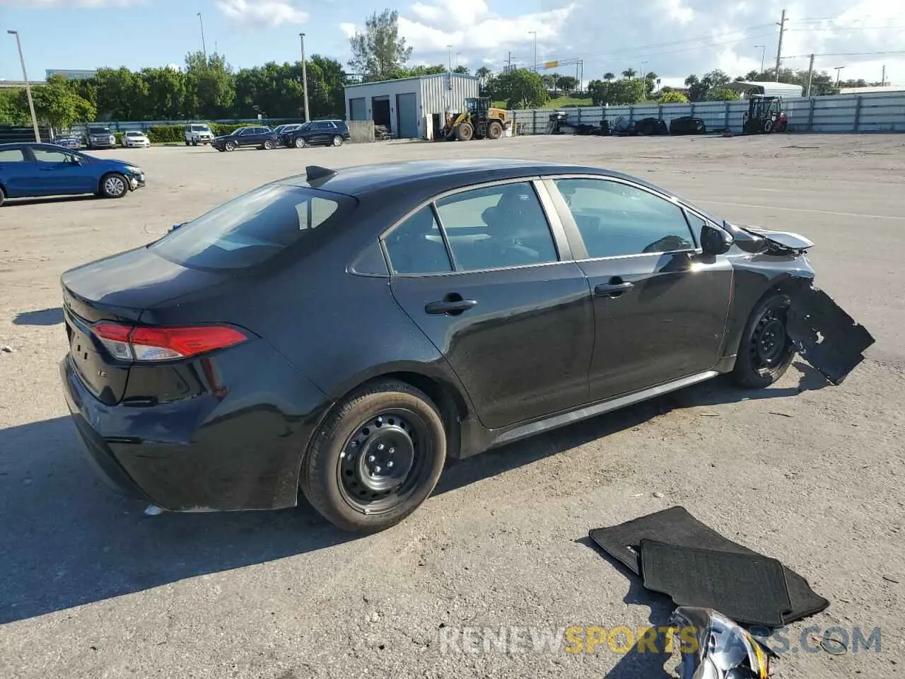 3 fotografías del automóvil dañado 5YFB4MDE0RP181520 TOYOTA COROLLA 2024