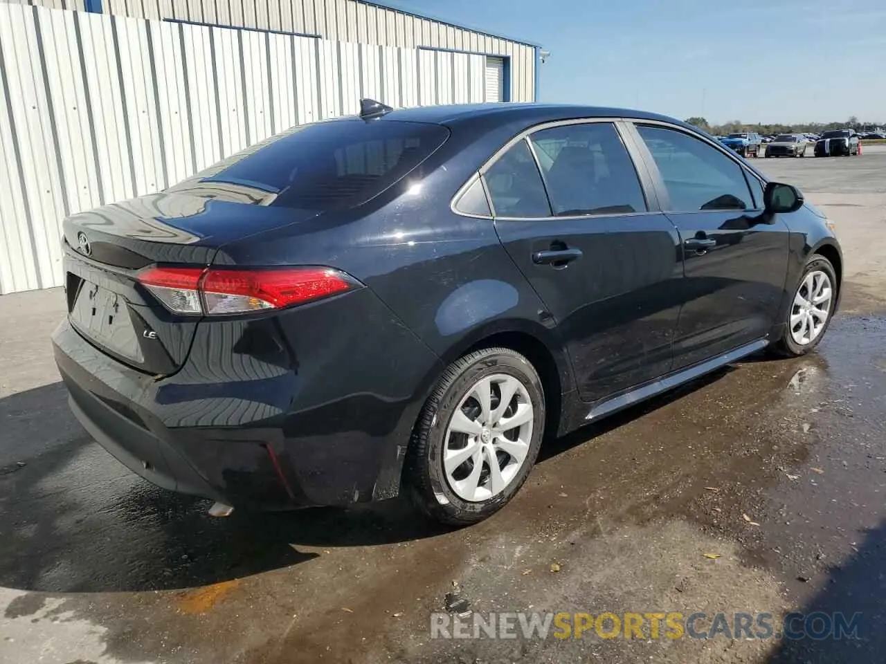 3 fotografías del automóvil dañado 5YFB4MDE0RP183154 TOYOTA COROLLA 2024