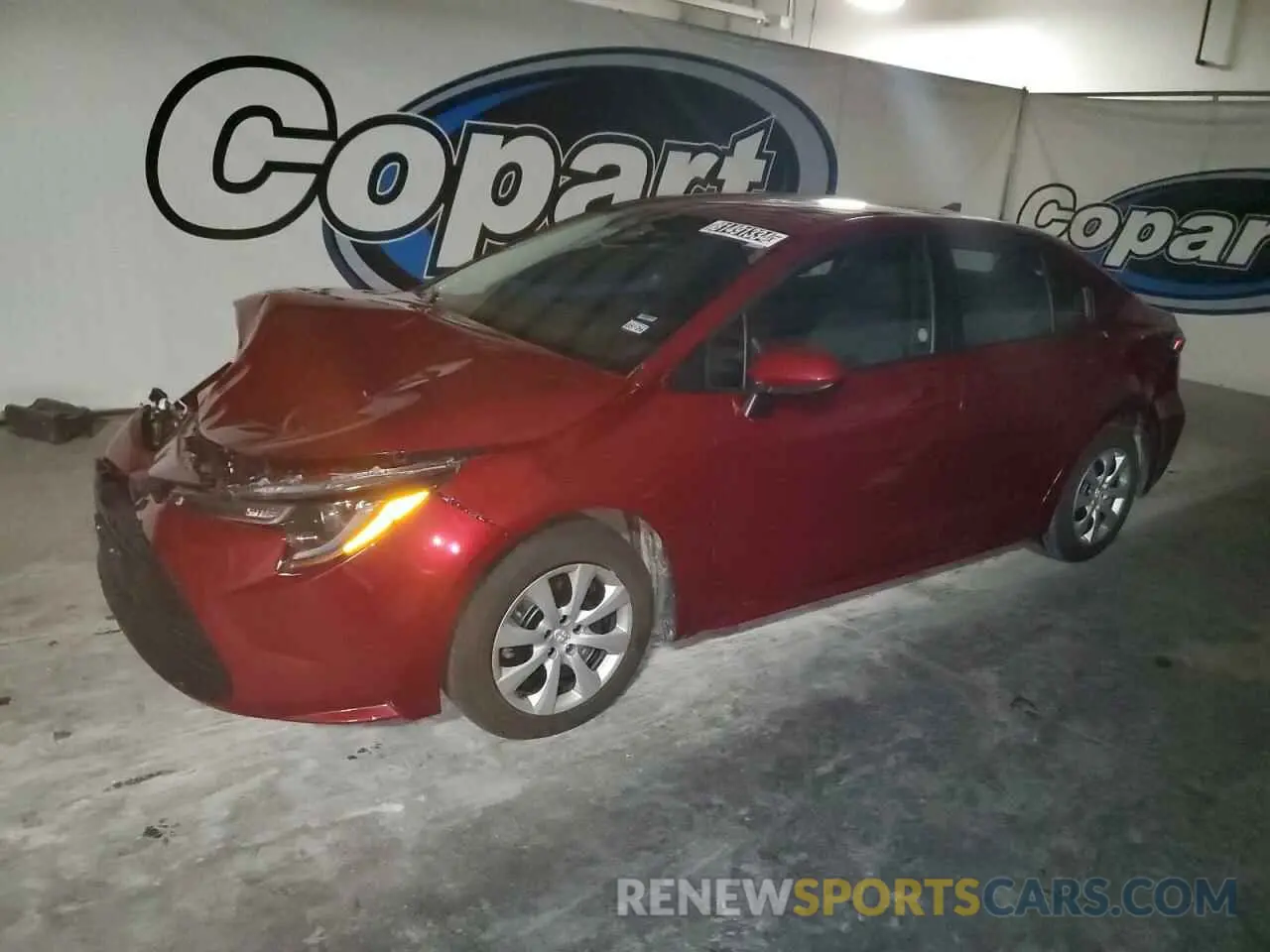 1 fotografías del automóvil dañado 5YFB4MDE0RP184157 TOYOTA COROLLA 2024