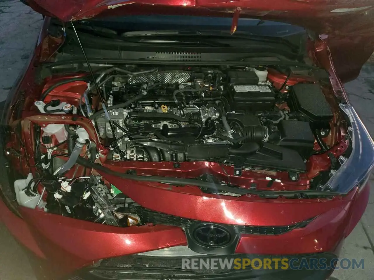 11 fotografías del automóvil dañado 5YFB4MDE0RP184157 TOYOTA COROLLA 2024