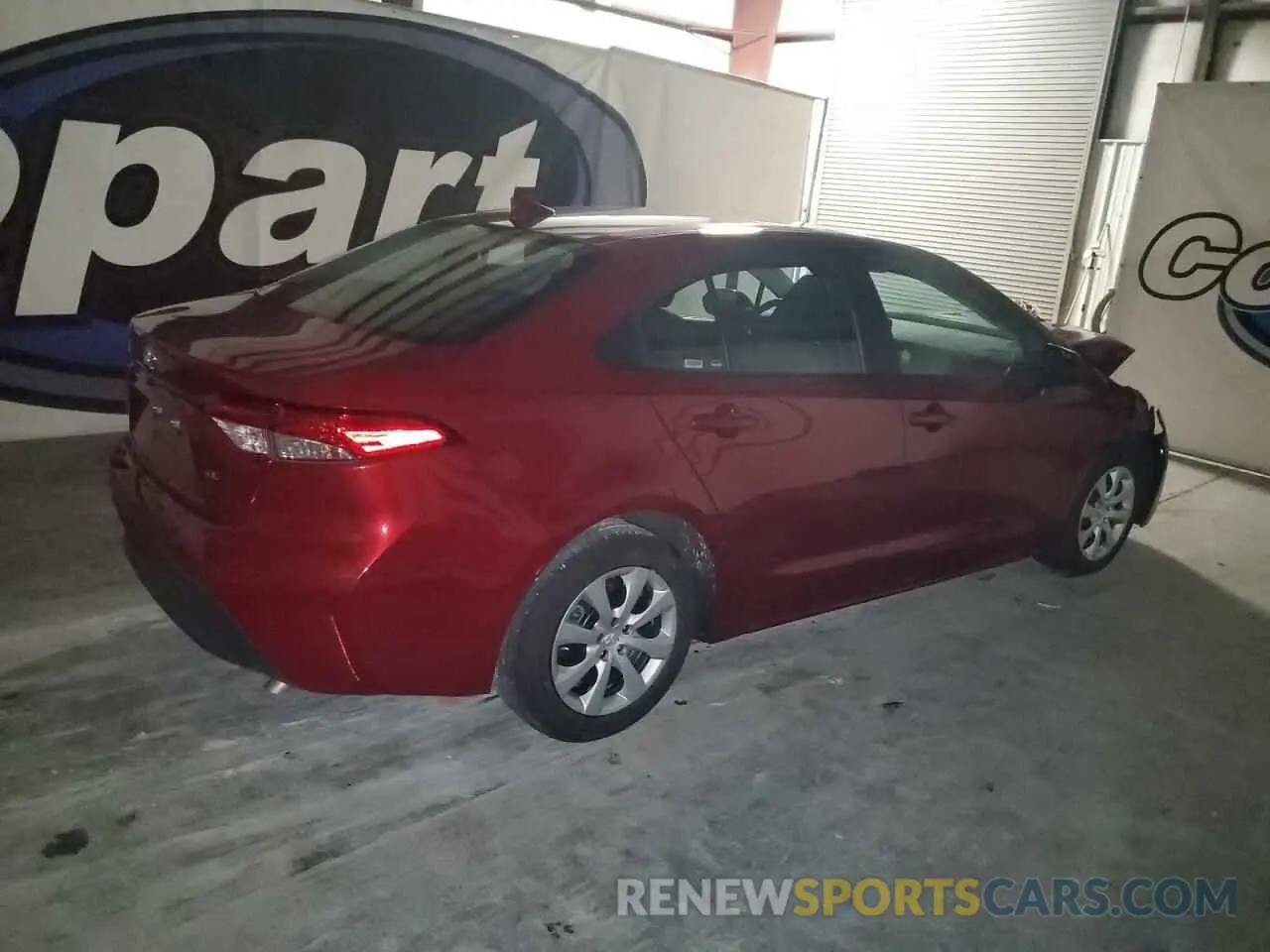 3 fotografías del automóvil dañado 5YFB4MDE0RP184157 TOYOTA COROLLA 2024
