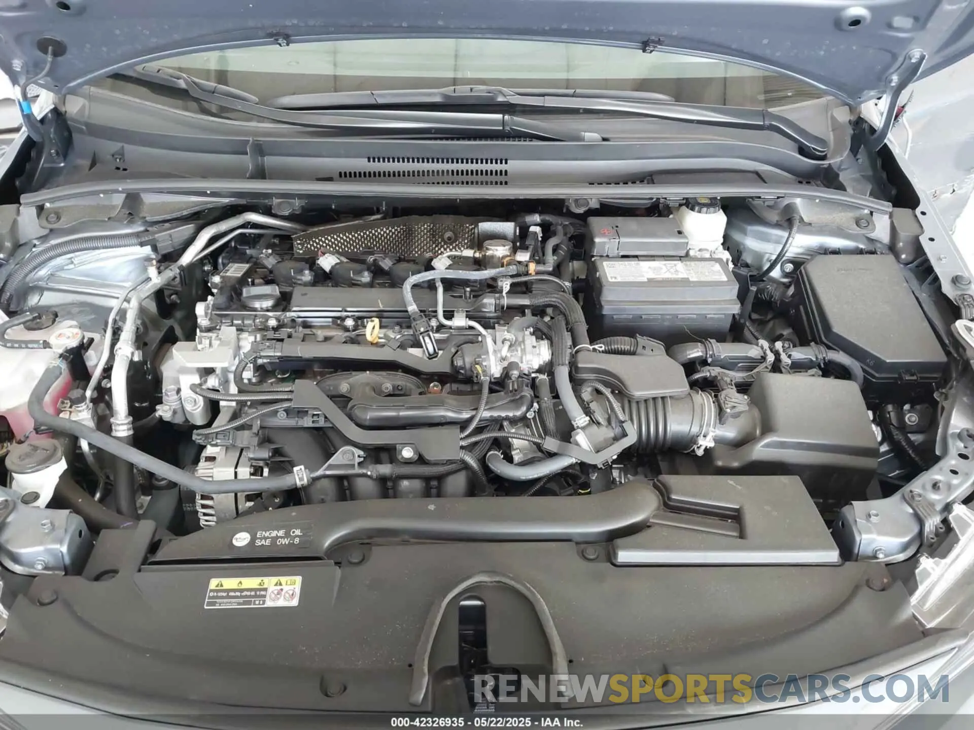 10 fotografías del automóvil dañado 5YFB4MDE0RP190055 TOYOTA COROLLA 2024