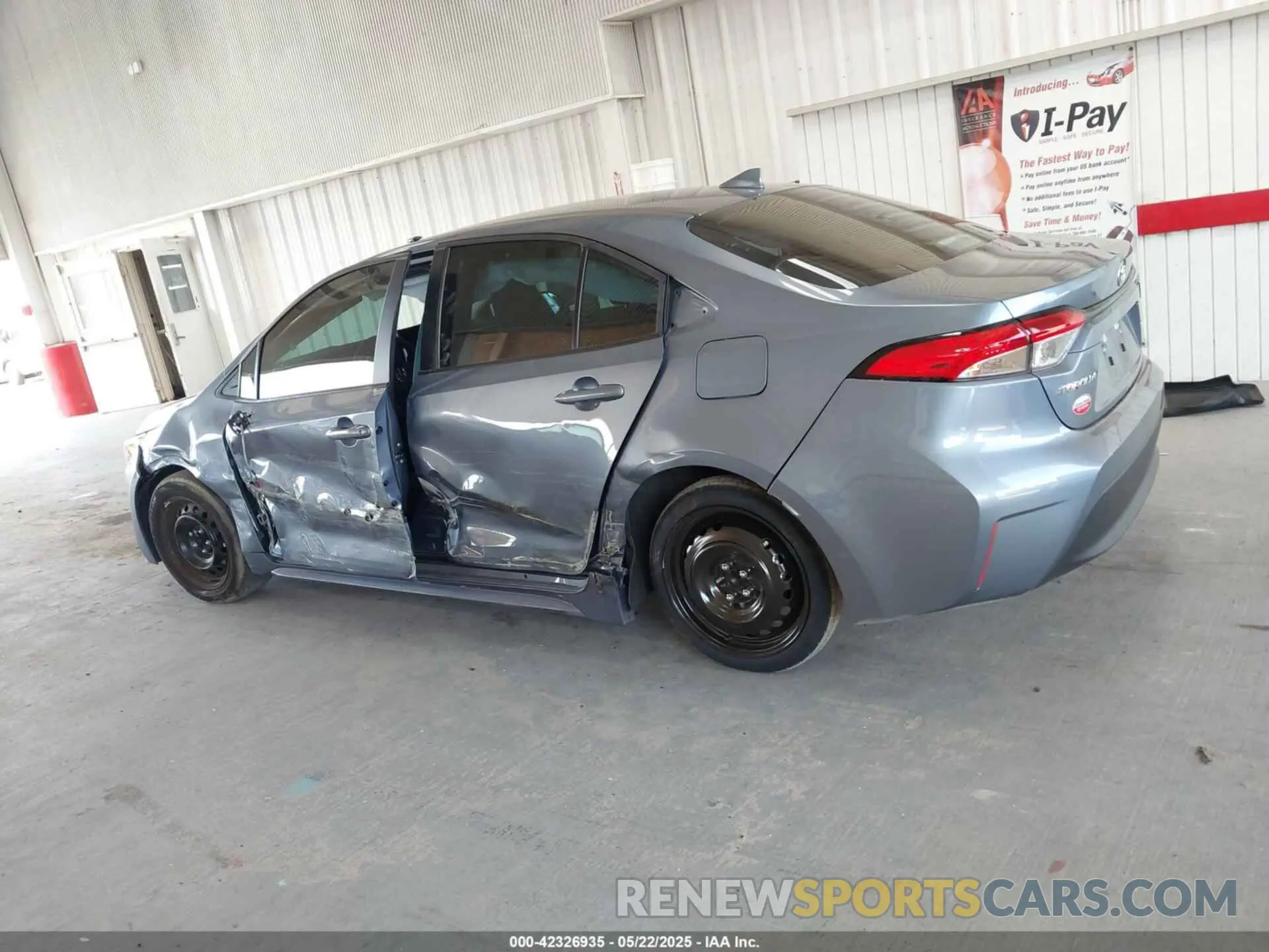 15 fotografías del automóvil dañado 5YFB4MDE0RP190055 TOYOTA COROLLA 2024
