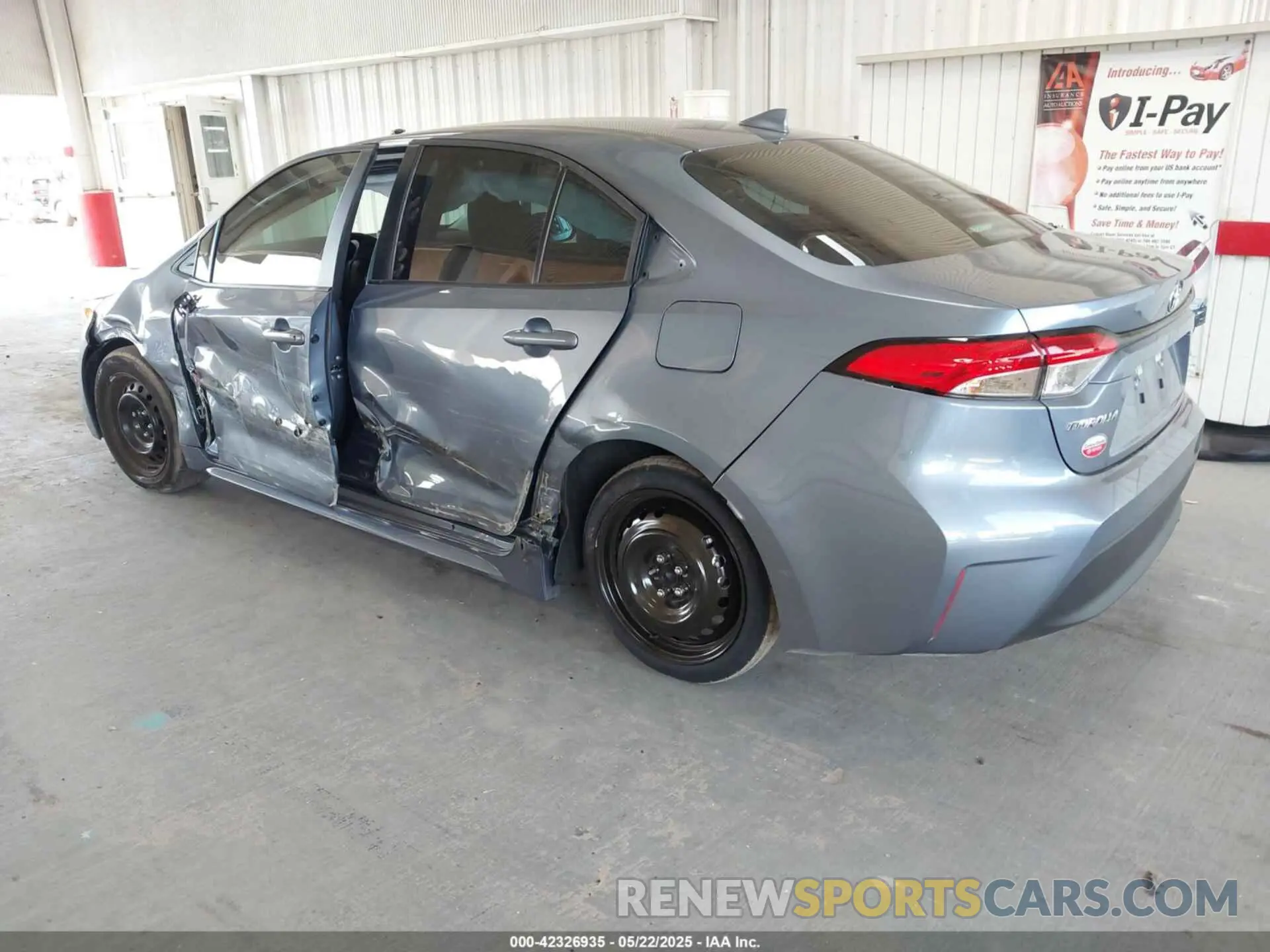 3 fotografías del automóvil dañado 5YFB4MDE0RP190055 TOYOTA COROLLA 2024