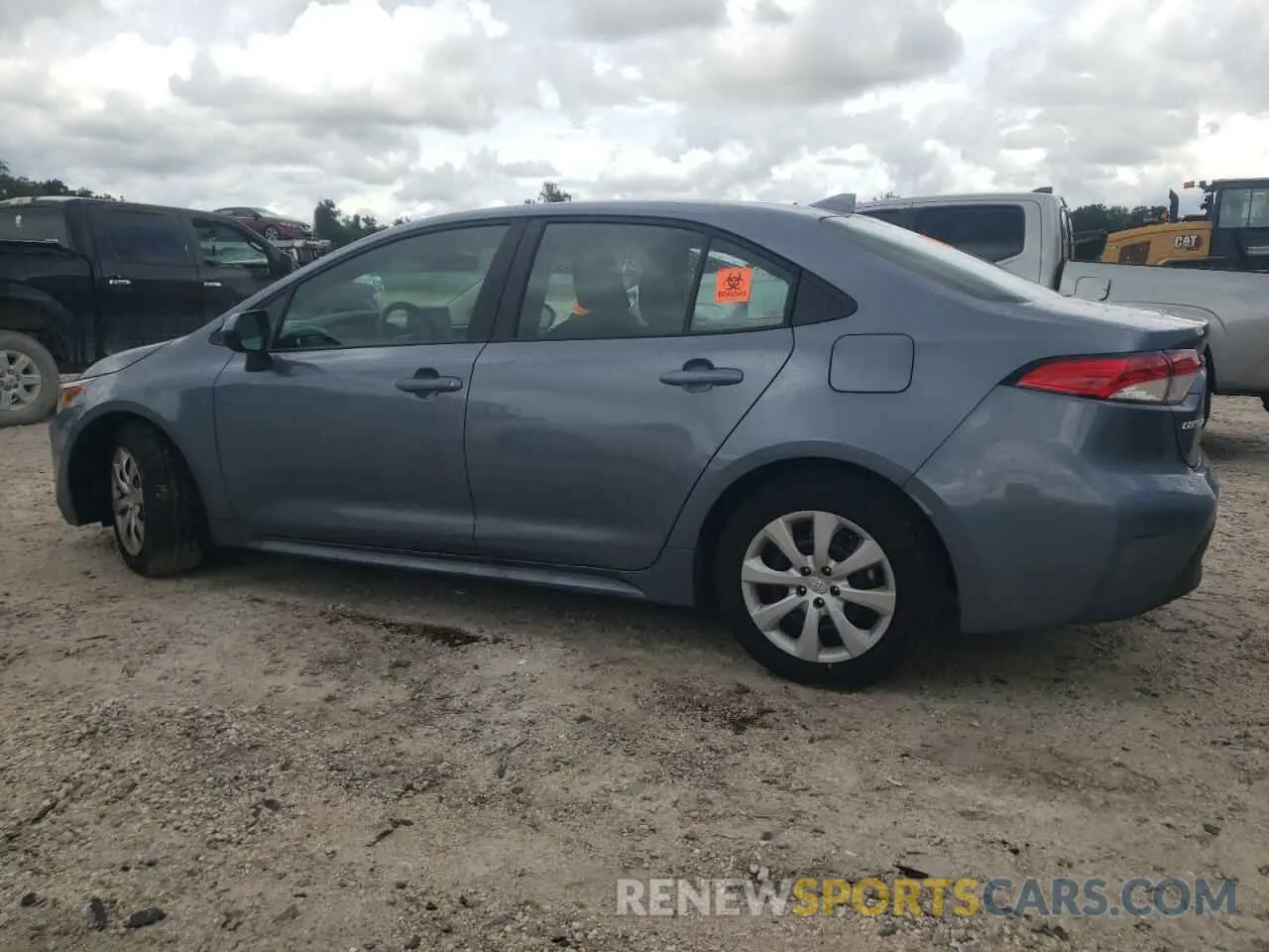 2 fotografías del automóvil dañado 5YFB4MDE0RP190234 TOYOTA COROLLA 2024
