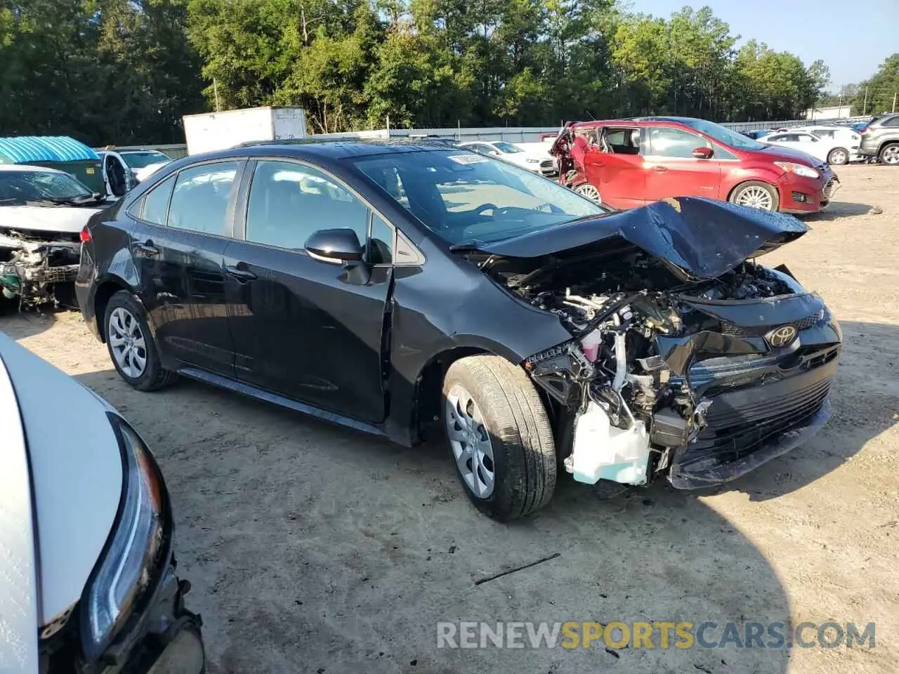 4 fotografías del automóvil dañado 5YFB4MDE0RP190315 TOYOTA COROLLA 2024