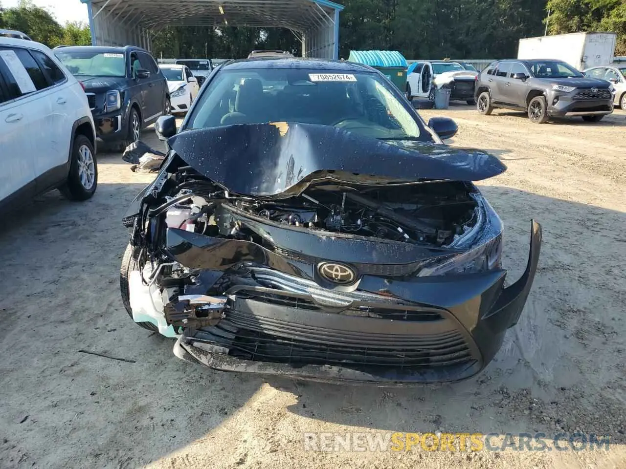5 fotografías del automóvil dañado 5YFB4MDE0RP190315 TOYOTA COROLLA 2024