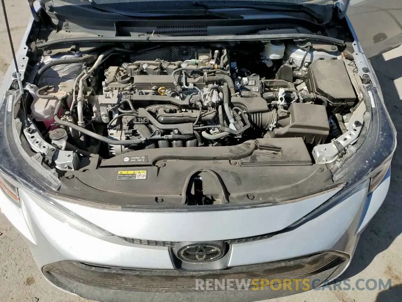 11 fotografías del automóvil dañado 5YFB4MDE0RP191352 TOYOTA COROLLA 2024