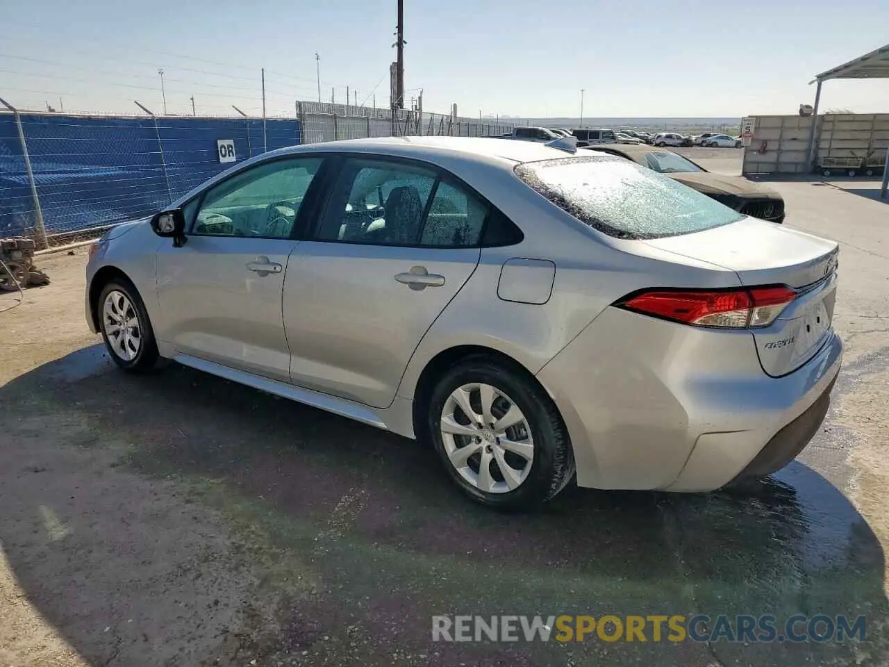 2 fotografías del automóvil dañado 5YFB4MDE0RP191352 TOYOTA COROLLA 2024