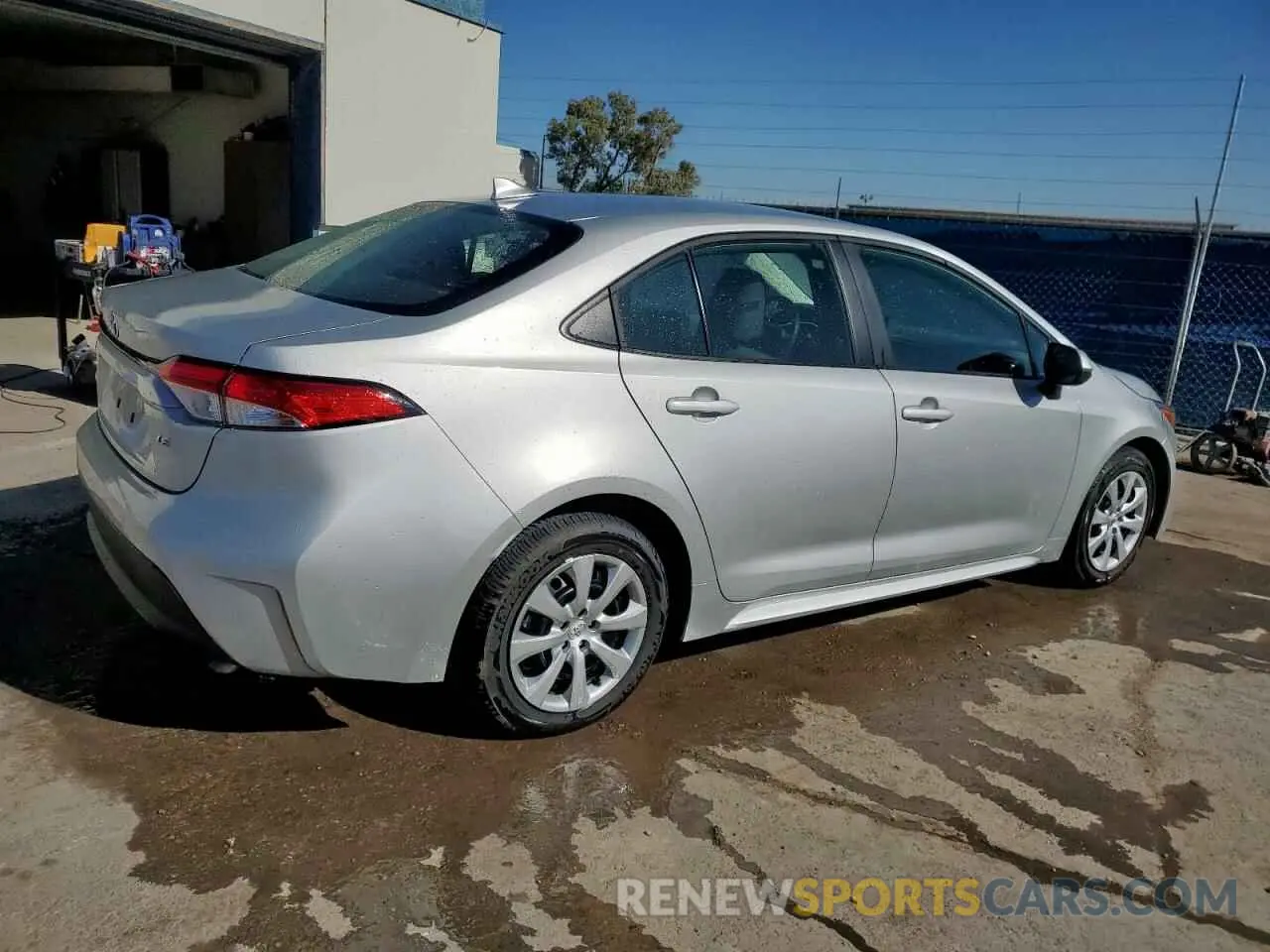3 fotografías del automóvil dañado 5YFB4MDE0RP191352 TOYOTA COROLLA 2024