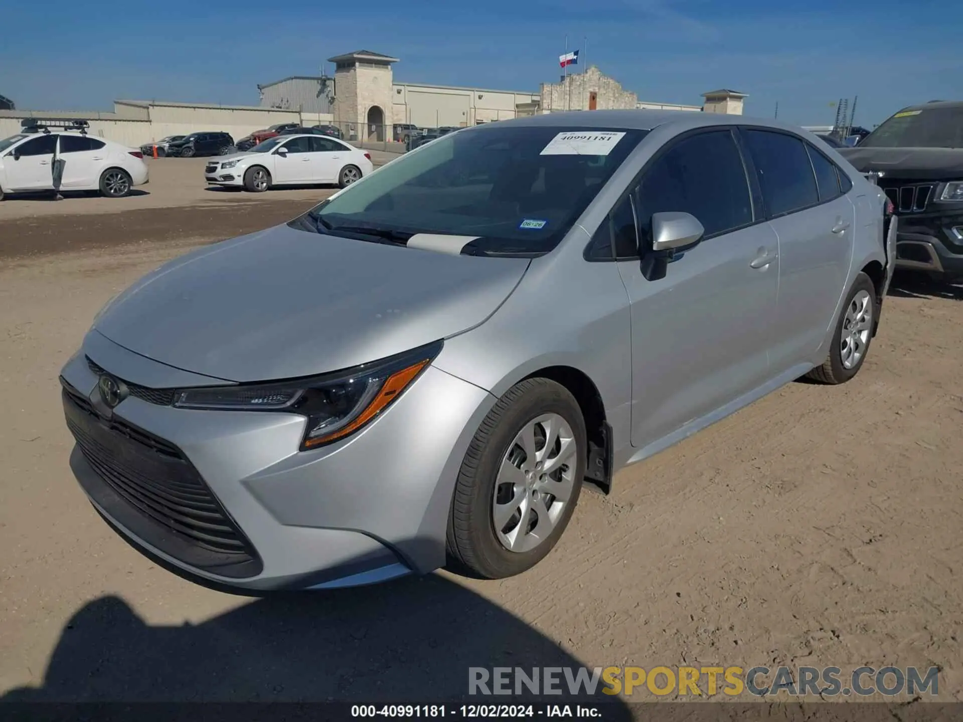 2 fotografías del automóvil dañado 5YFB4MDE0RP195496 TOYOTA COROLLA 2024