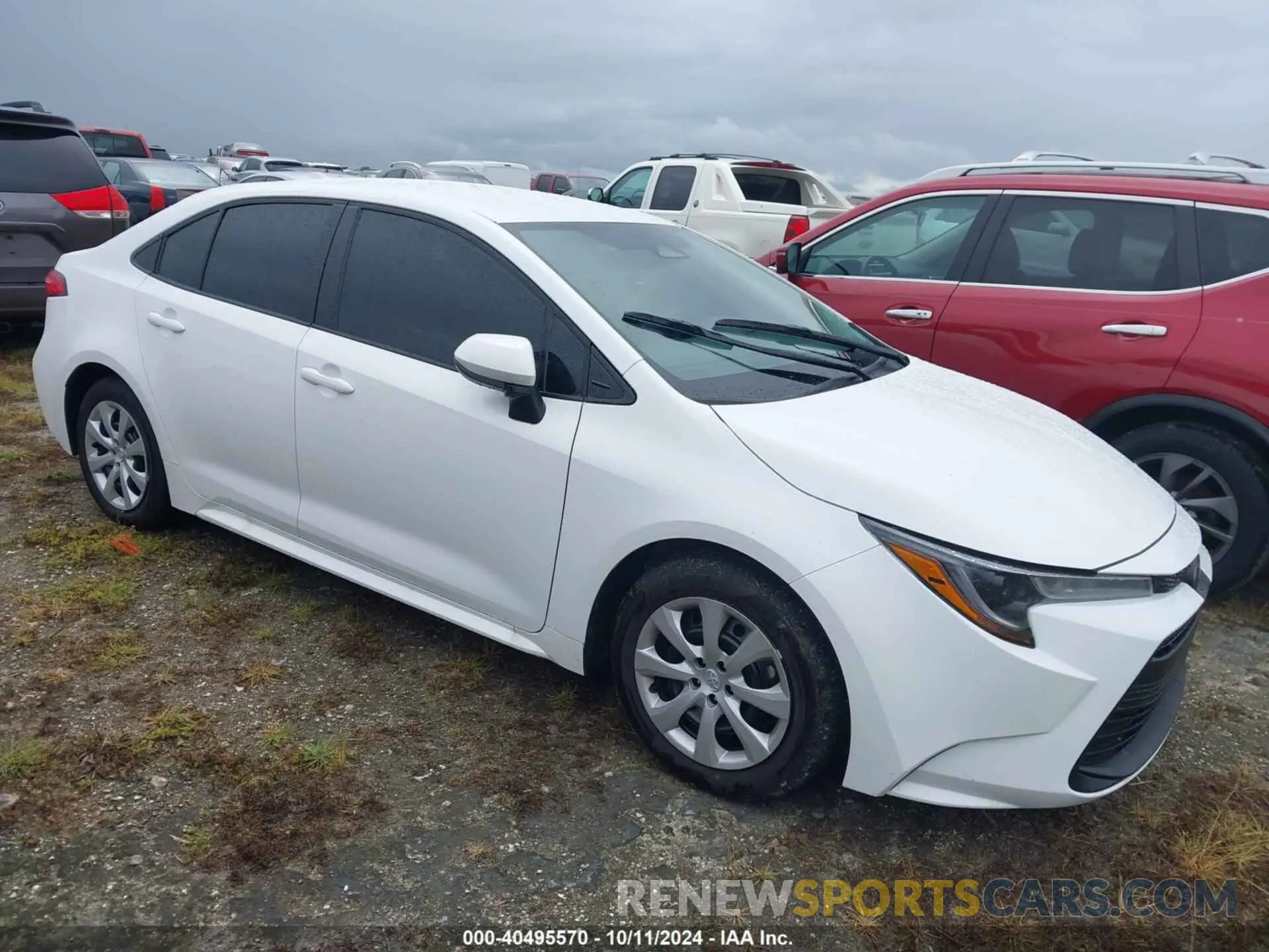 1 fotografías del automóvil dañado 5YFB4MDE0RP199547 TOYOTA COROLLA 2024