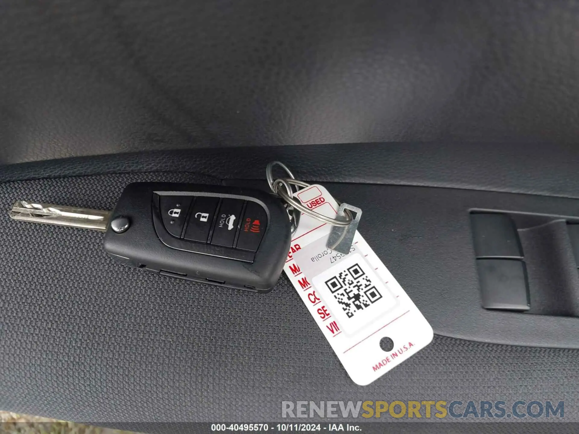 11 fotografías del automóvil dañado 5YFB4MDE0RP199547 TOYOTA COROLLA 2024