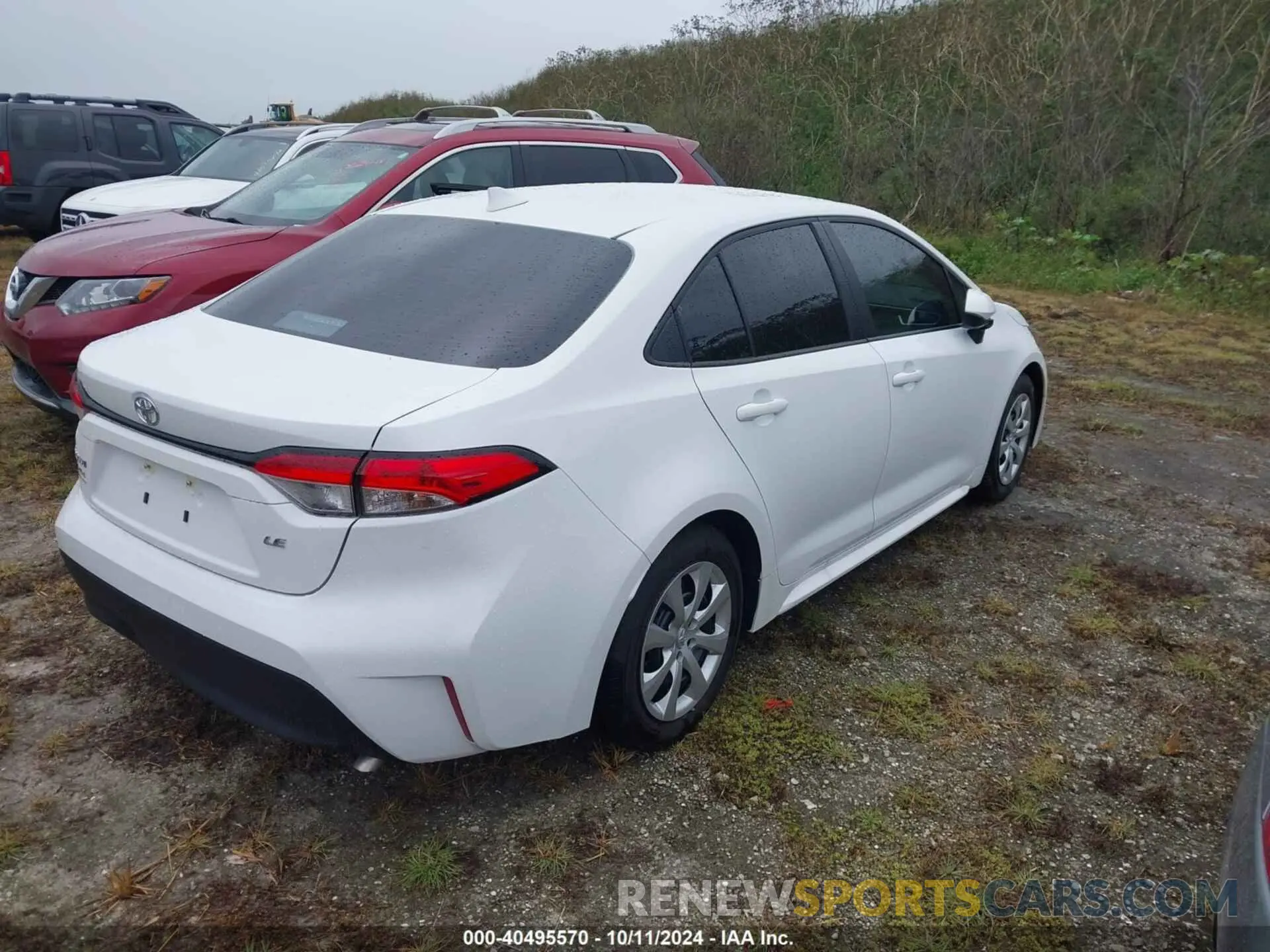 4 fotografías del automóvil dañado 5YFB4MDE0RP199547 TOYOTA COROLLA 2024