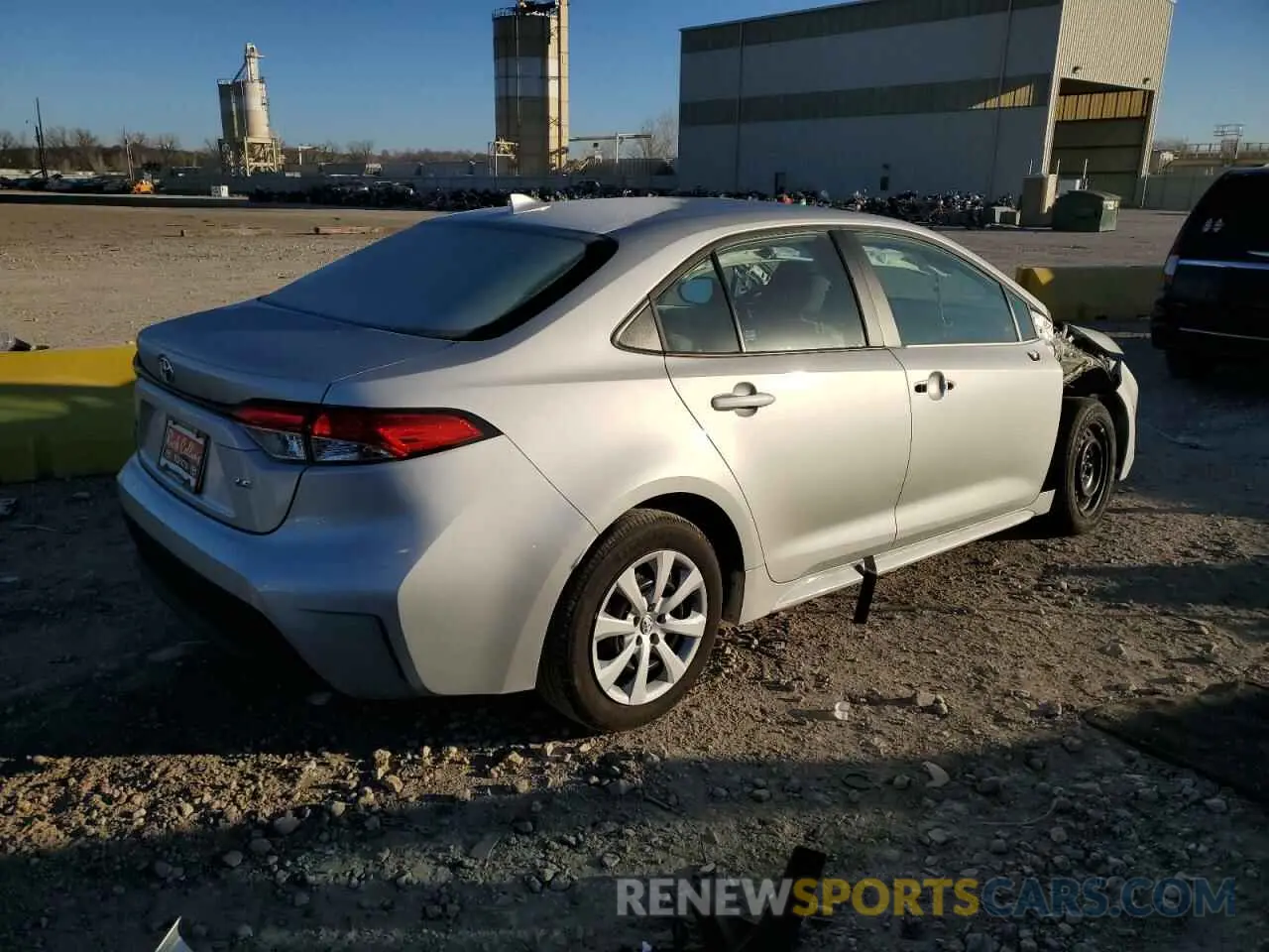 3 fotografías del automóvil dañado 5YFB4MDE0RP209445 TOYOTA COROLLA 2024