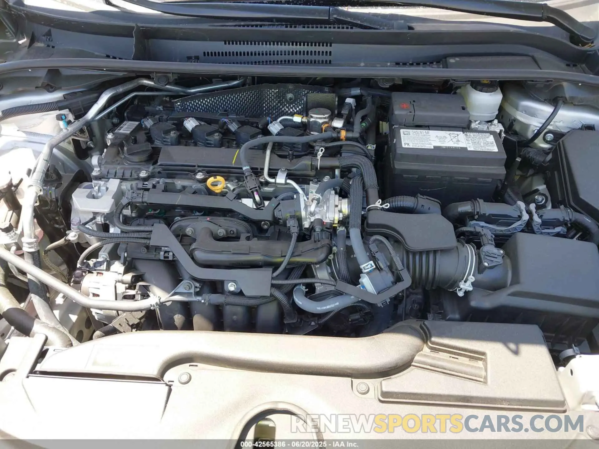 10 fotografías del automóvil dañado 5YFB4MDE0RP213351 TOYOTA COROLLA 2024