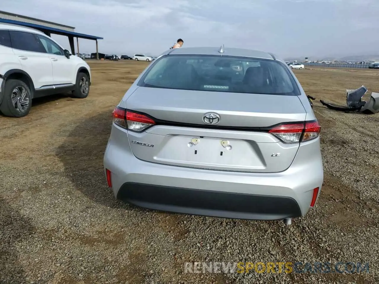 6 fotografías del automóvil dañado 5YFB4MDE0RP217318 TOYOTA COROLLA 2024