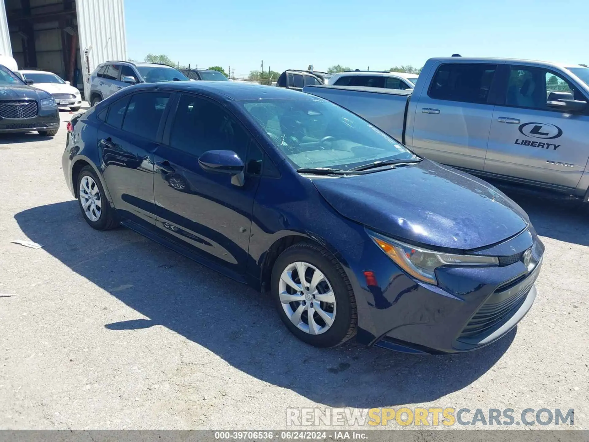 1 fotografías del automóvil dañado 5YFB4MDE1RP080972 TOYOTA COROLLA 2024
