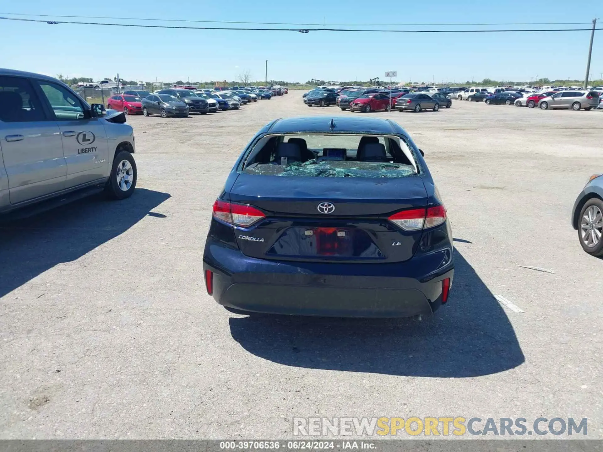 16 fotografías del automóvil dañado 5YFB4MDE1RP080972 TOYOTA COROLLA 2024
