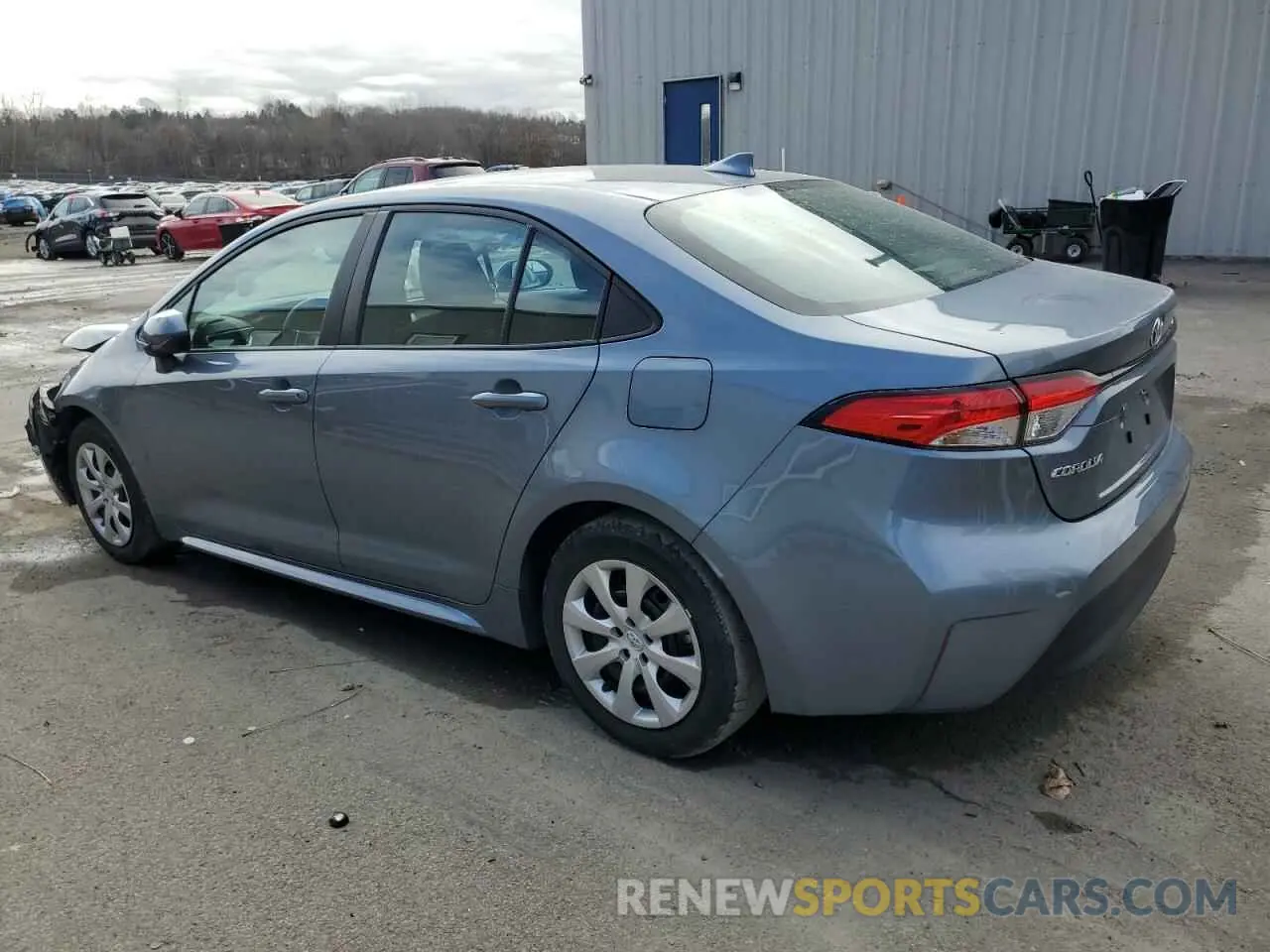 2 fotografías del automóvil dañado 5YFB4MDE1RP099134 TOYOTA COROLLA 2024