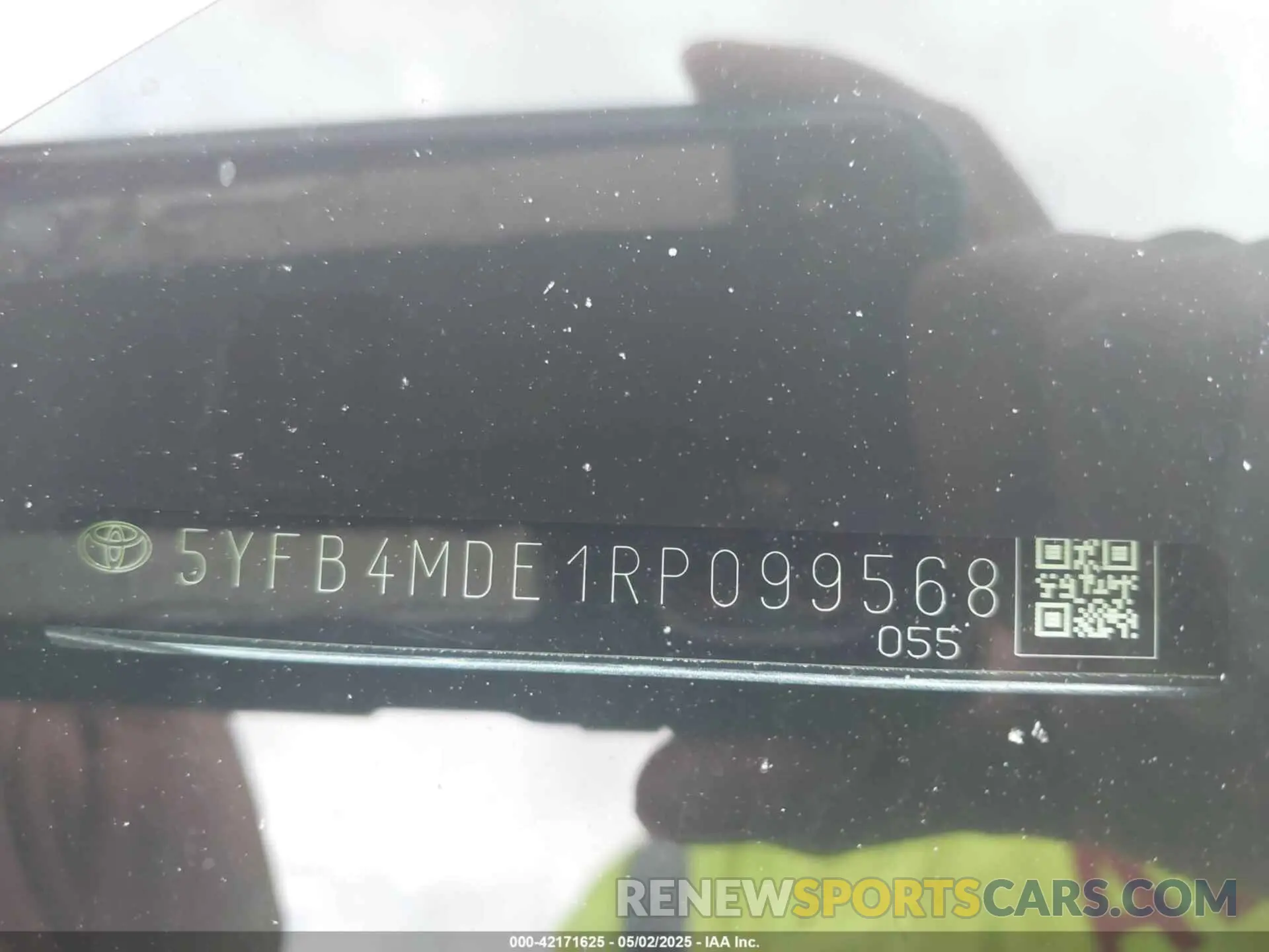 9 fotografías del automóvil dañado 5YFB4MDE1RP099568 TOYOTA COROLLA 2024