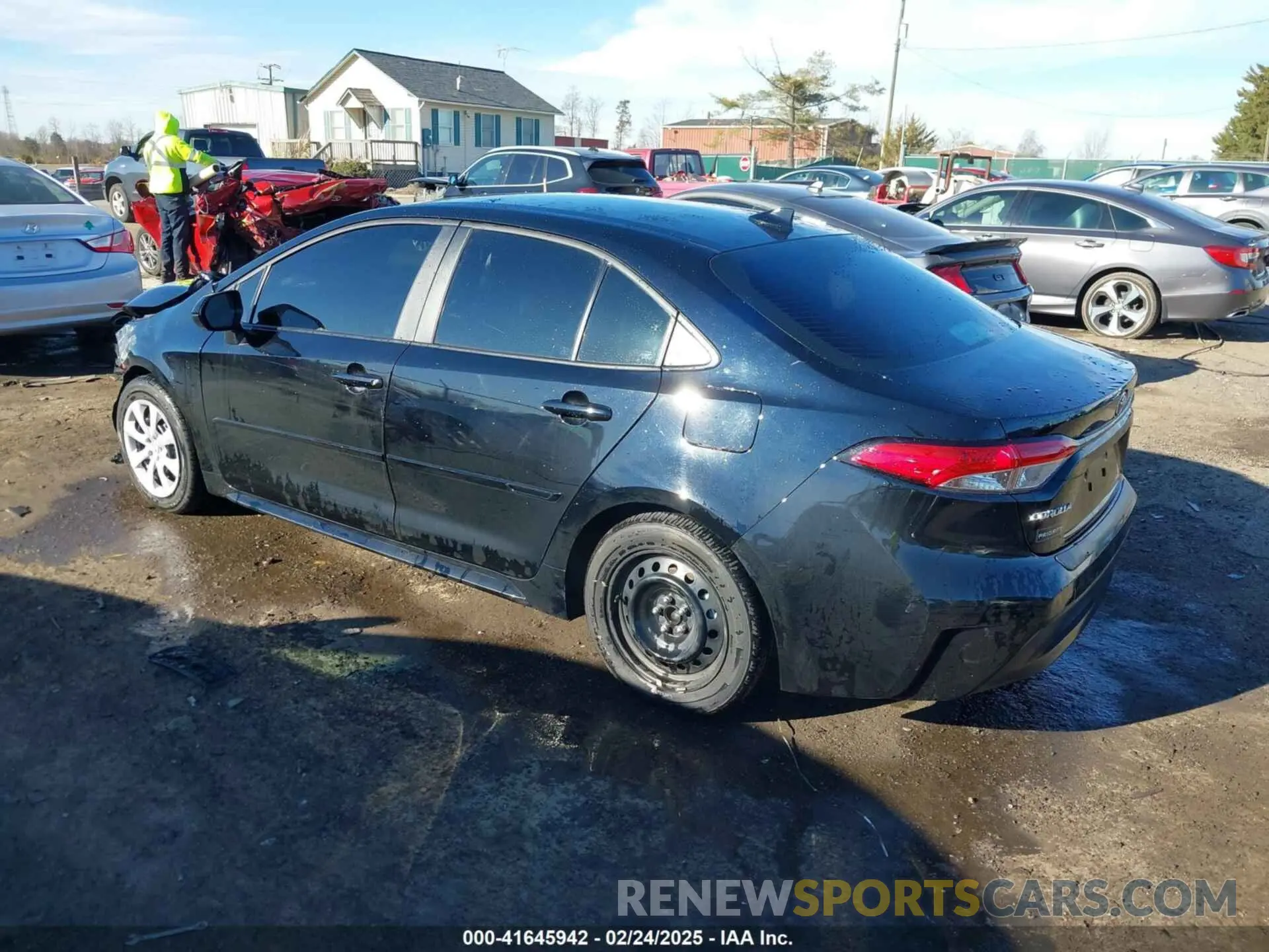 3 fotografías del automóvil dañado 5YFB4MDE1RP099926 TOYOTA COROLLA 2024
