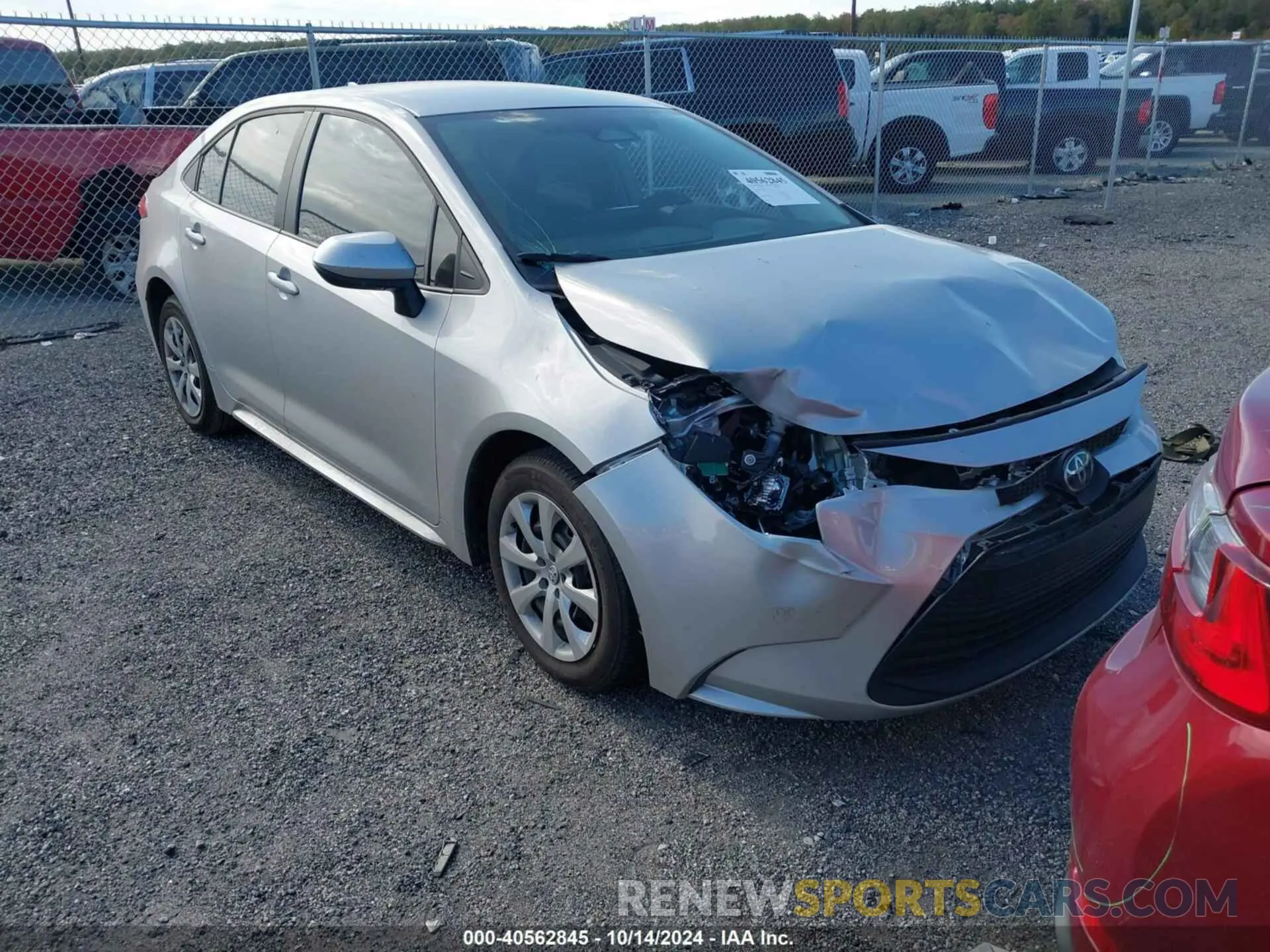 1 fotografías del automóvil dañado 5YFB4MDE1RP102999 TOYOTA COROLLA 2024