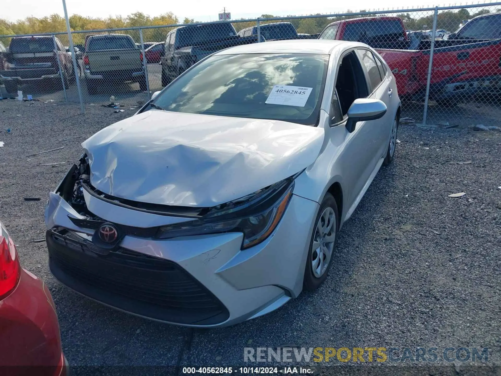 12 fotografías del automóvil dañado 5YFB4MDE1RP102999 TOYOTA COROLLA 2024