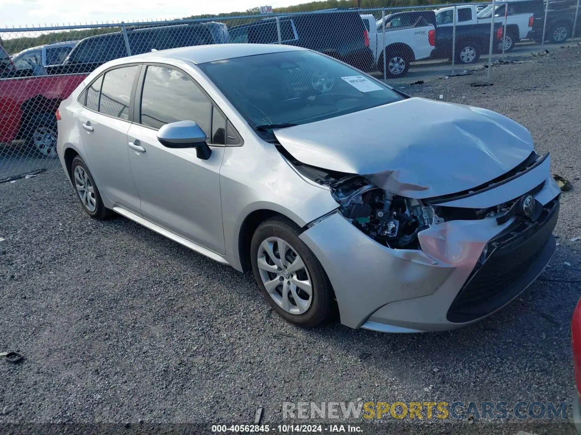 13 fotografías del automóvil dañado 5YFB4MDE1RP102999 TOYOTA COROLLA 2024