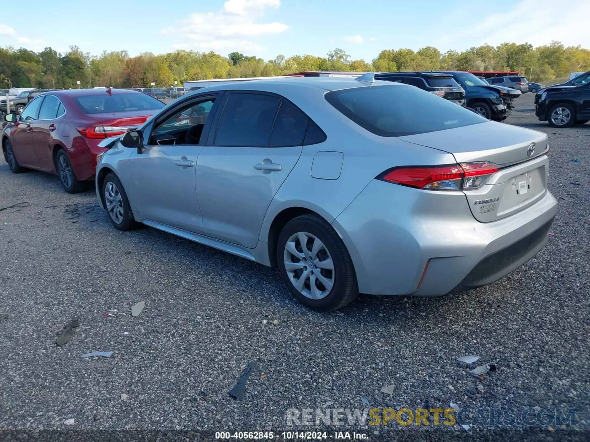 3 fotografías del automóvil dañado 5YFB4MDE1RP102999 TOYOTA COROLLA 2024
