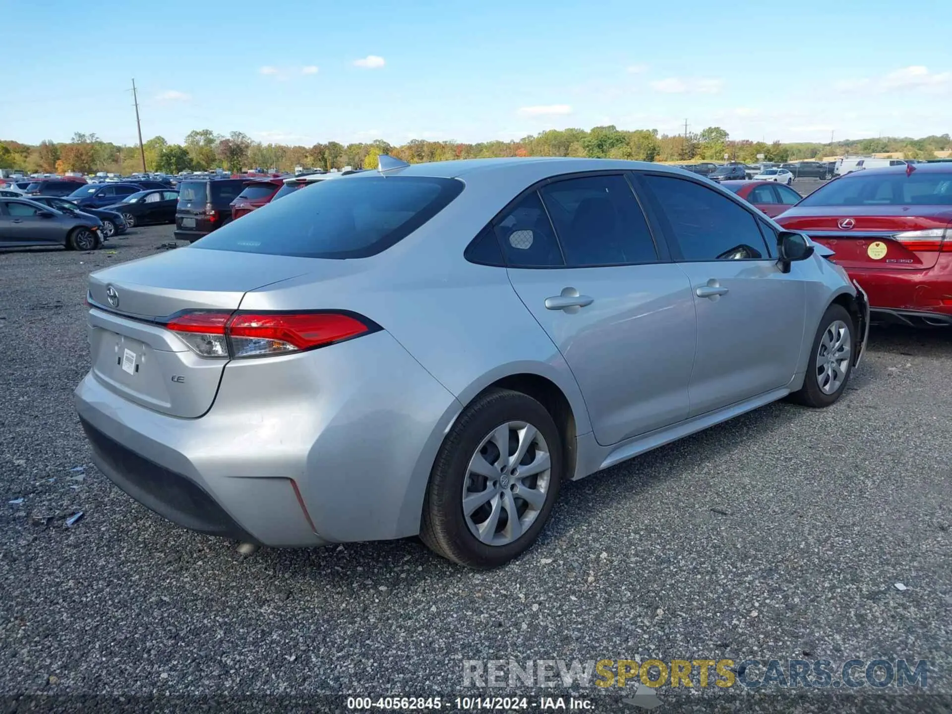 4 fotografías del automóvil dañado 5YFB4MDE1RP102999 TOYOTA COROLLA 2024