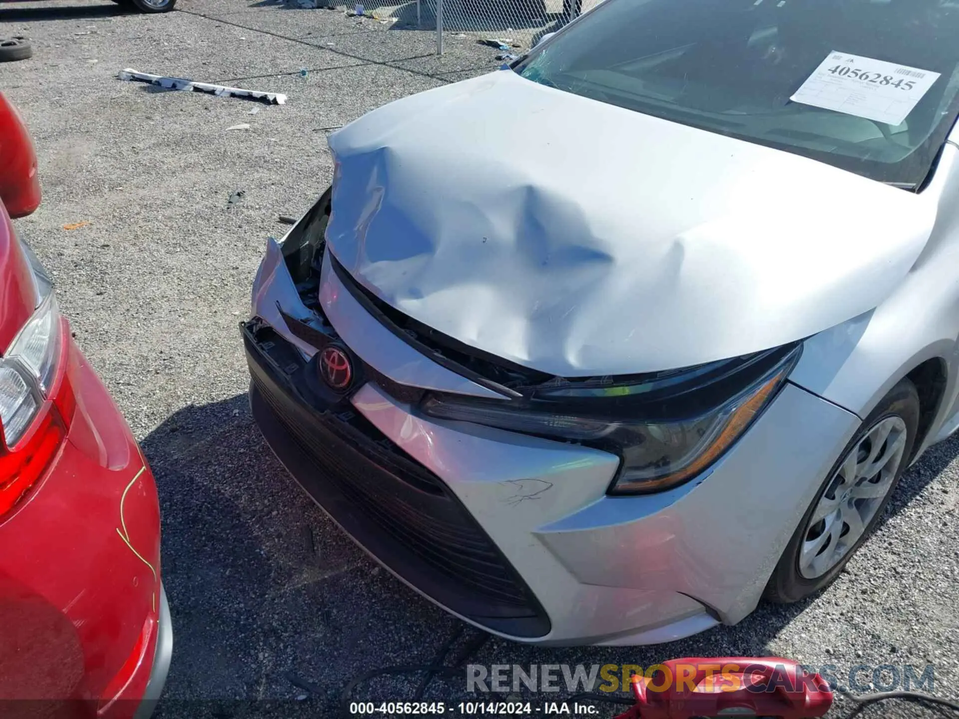 6 fotografías del automóvil dañado 5YFB4MDE1RP102999 TOYOTA COROLLA 2024