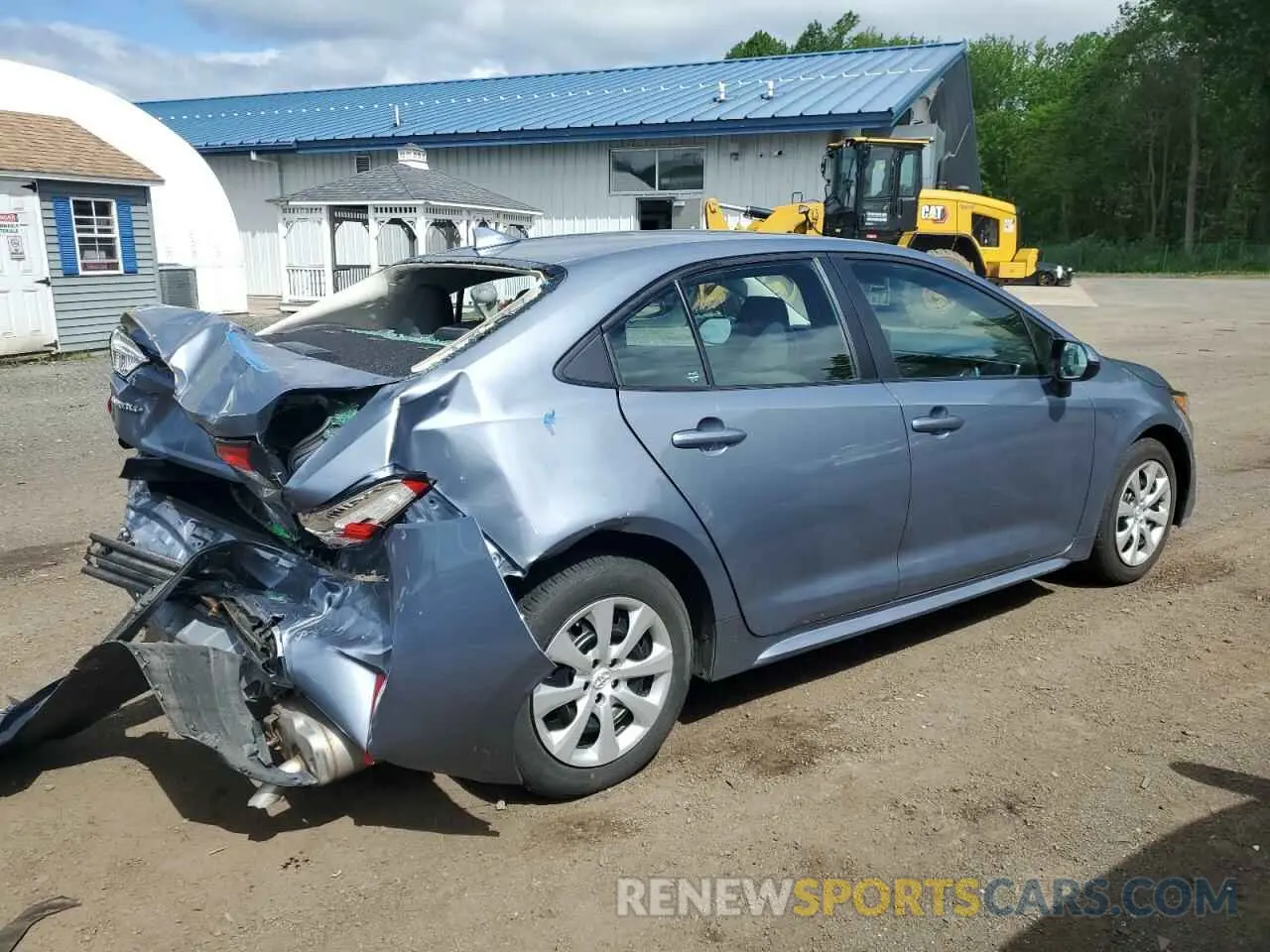 3 fotografías del automóvil dañado 5YFB4MDE1RP111184 TOYOTA COROLLA 2024