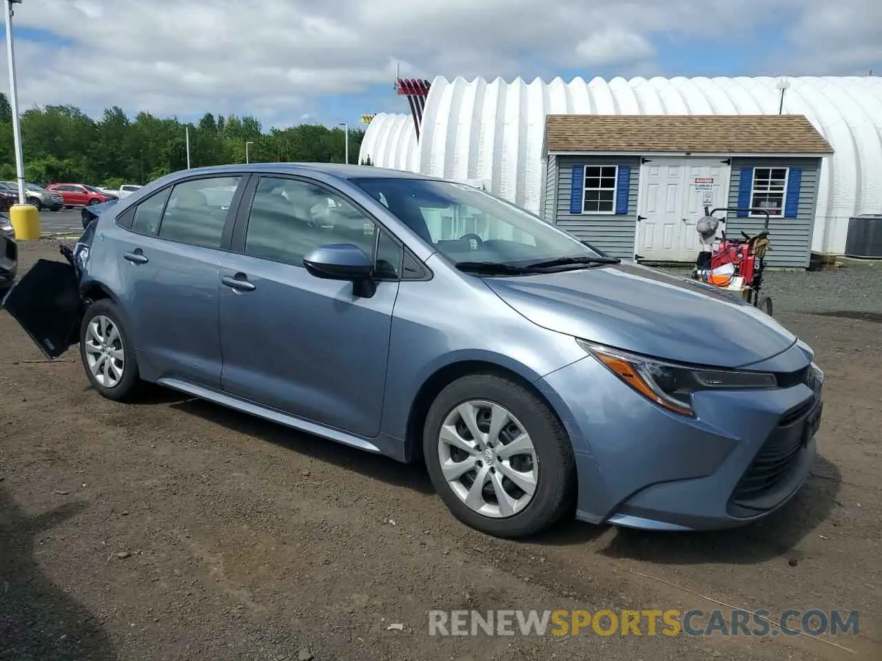 4 fotografías del automóvil dañado 5YFB4MDE1RP111184 TOYOTA COROLLA 2024