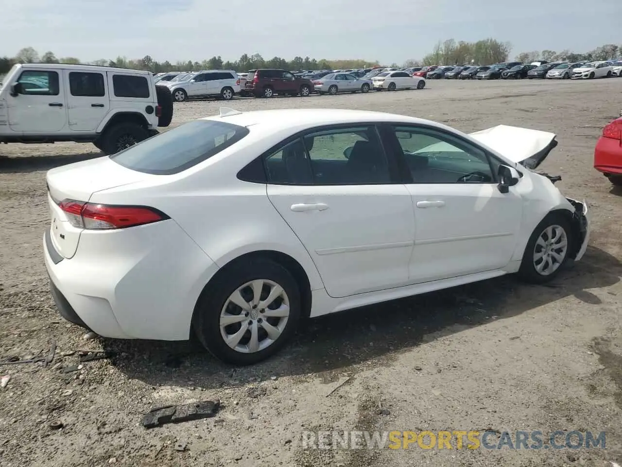3 fotografías del automóvil dañado 5YFB4MDE1RP115767 TOYOTA COROLLA 2024