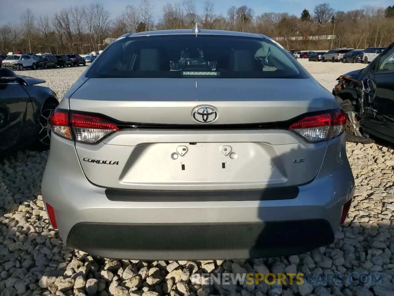 6 fotografías del automóvil dañado 5YFB4MDE1RP117485 TOYOTA COROLLA 2024