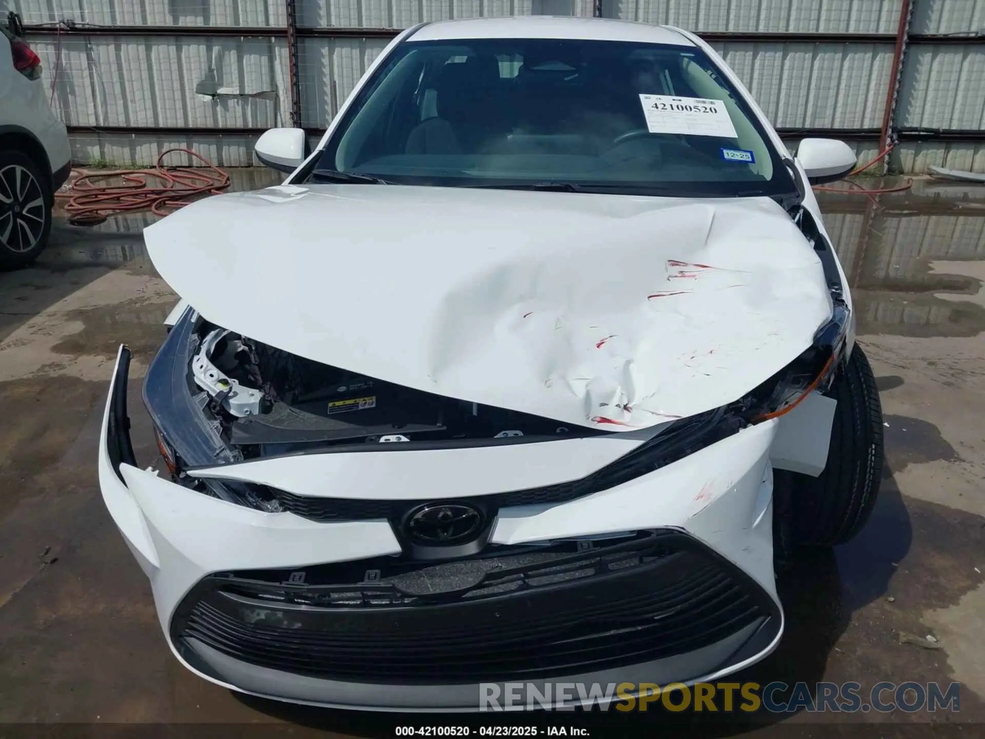 12 fotografías del automóvil dañado 5YFB4MDE1RP123786 TOYOTA COROLLA 2024