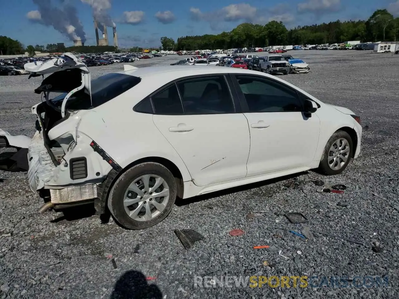 3 fotografías del automóvil dañado 5YFB4MDE1RP126204 TOYOTA COROLLA 2024