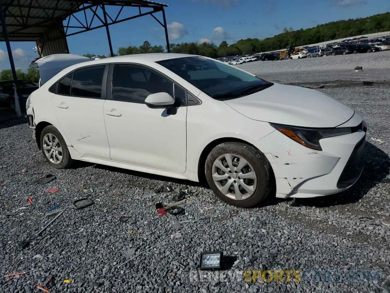 4 fotografías del automóvil dañado 5YFB4MDE1RP126204 TOYOTA COROLLA 2024