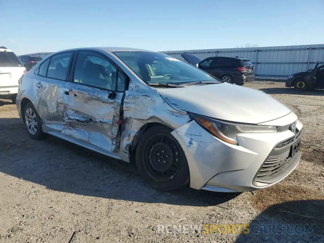 4 fotografías del automóvil dañado 5YFB4MDE1RP126316 TOYOTA COROLLA 2024