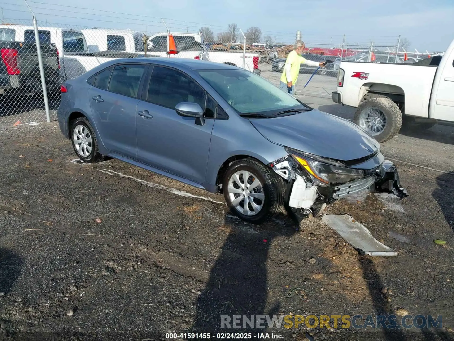 1 fotografías del automóvil dañado 5YFB4MDE1RP139373 TOYOTA COROLLA 2024
