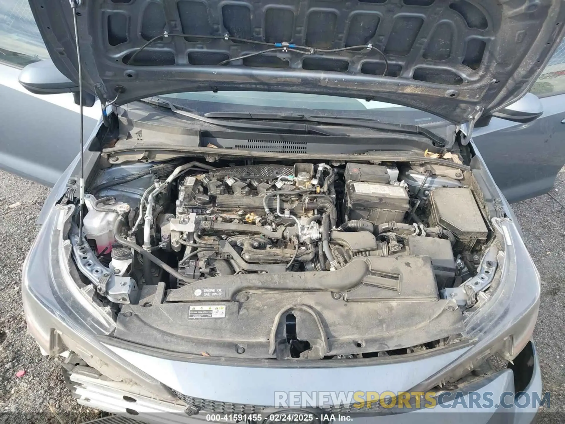 10 fotografías del automóvil dañado 5YFB4MDE1RP139373 TOYOTA COROLLA 2024