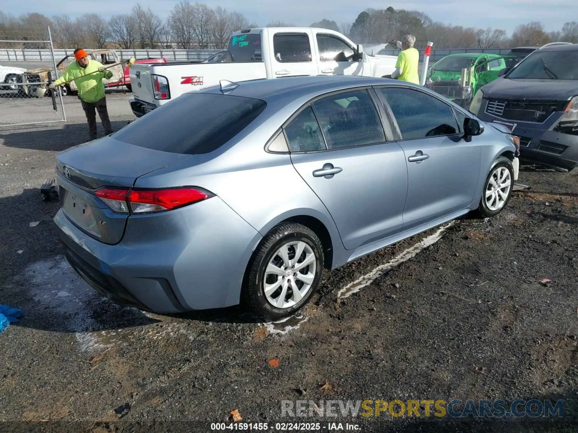 4 fotografías del automóvil dañado 5YFB4MDE1RP139373 TOYOTA COROLLA 2024
