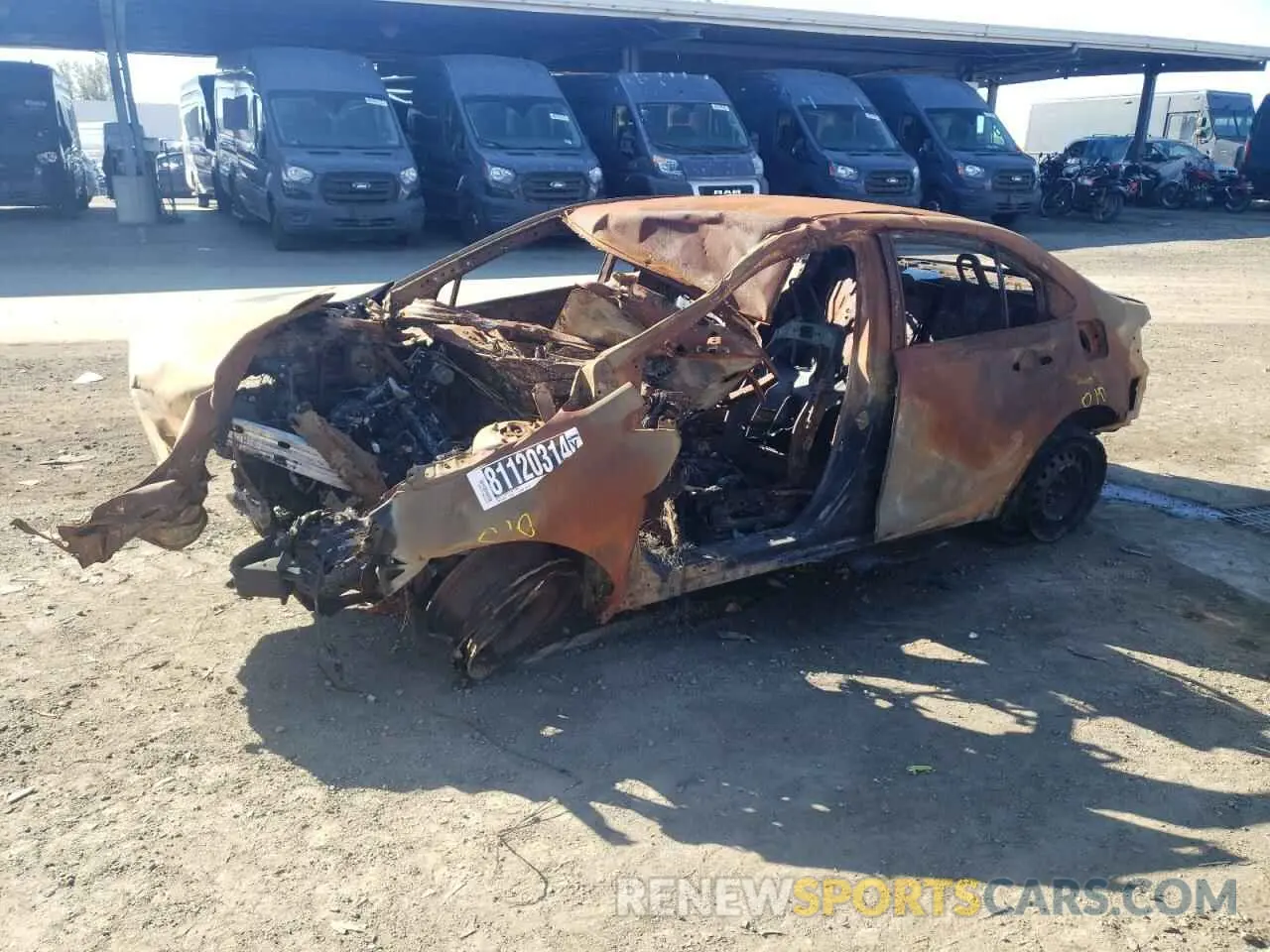 1 fotografías del automóvil dañado 5YFB4MDE1RP140409 TOYOTA COROLLA 2024