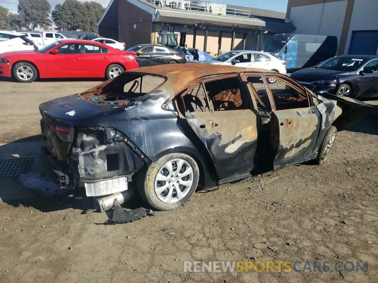 3 fotografías del automóvil dañado 5YFB4MDE1RP140409 TOYOTA COROLLA 2024