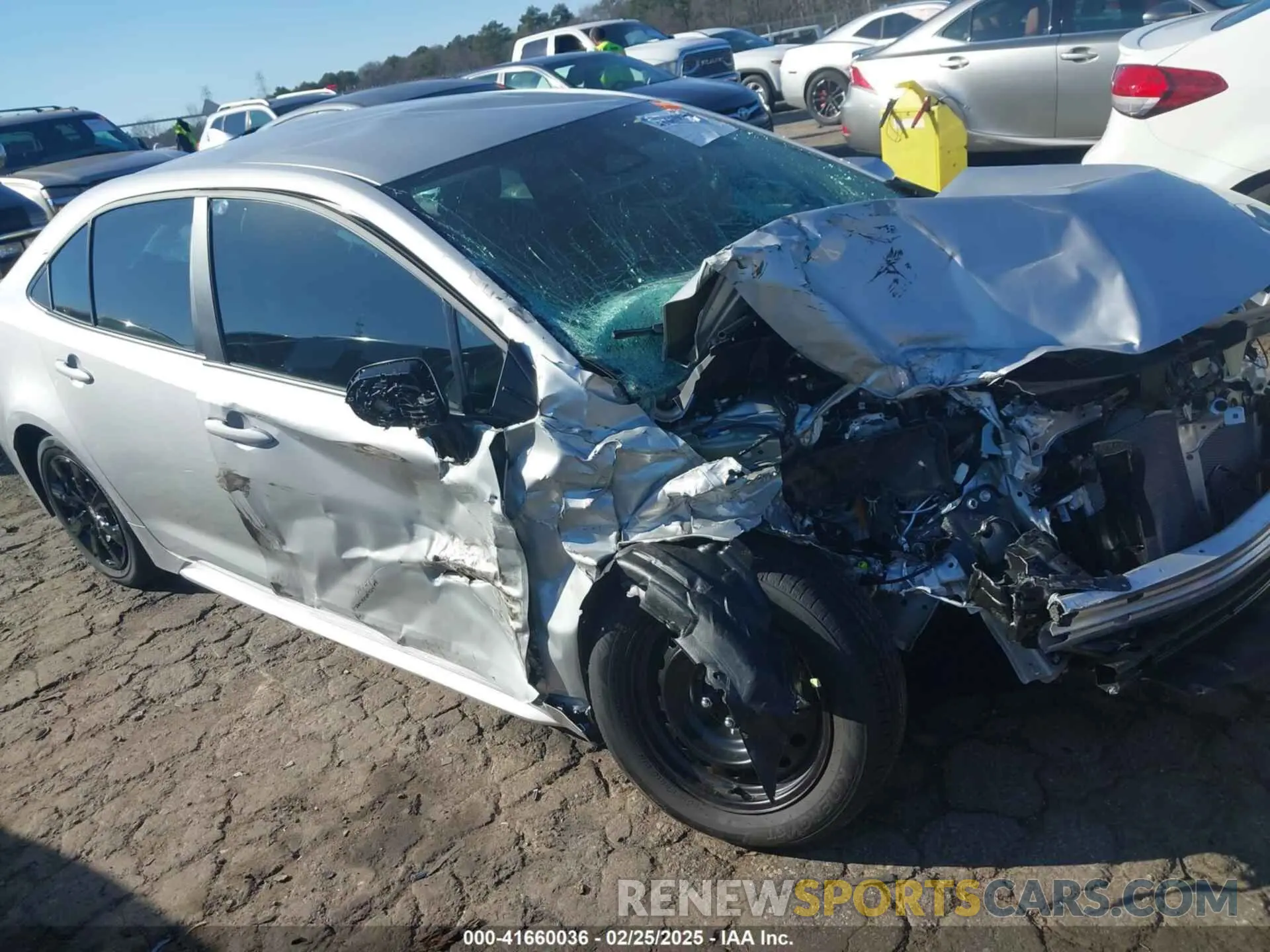 1 fotografías del automóvil dañado 5YFB4MDE1RP151216 TOYOTA COROLLA 2024
