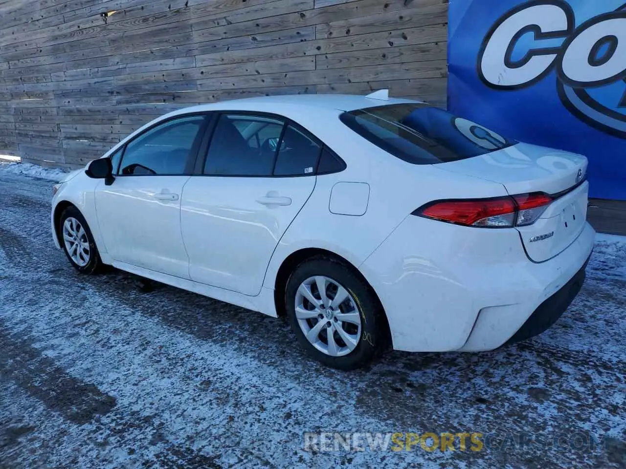 2 fotografías del automóvil dañado 5YFB4MDE1RP153449 TOYOTA COROLLA 2024