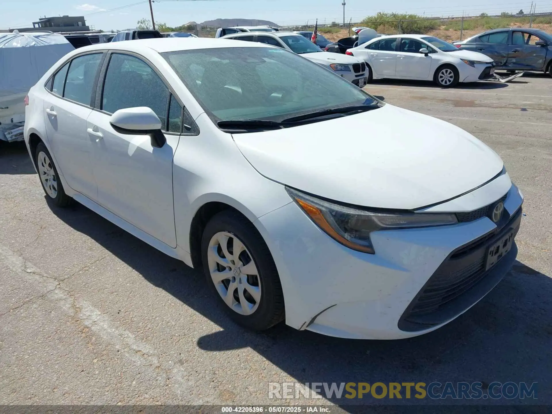 1 fotografías del automóvil dañado 5YFB4MDE1RP153774 TOYOTA COROLLA 2024