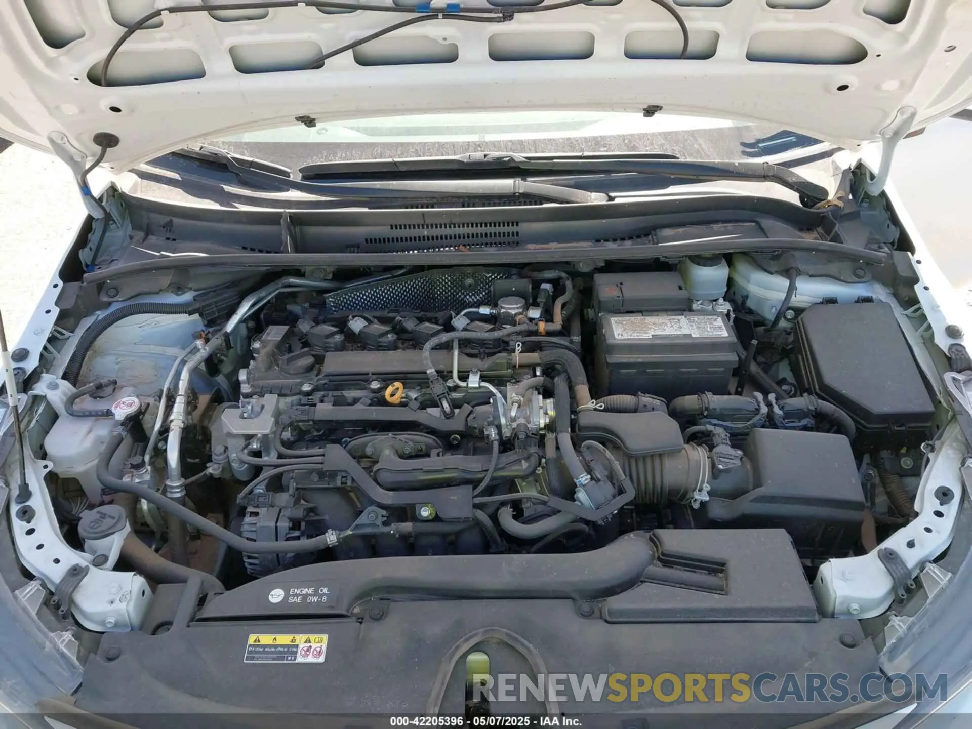 10 fotografías del automóvil dañado 5YFB4MDE1RP153774 TOYOTA COROLLA 2024