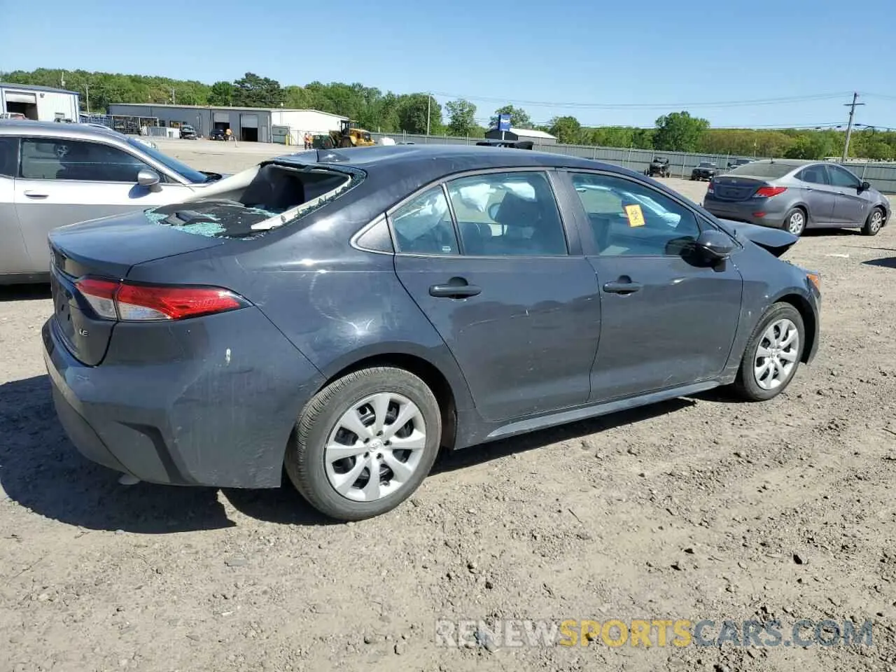 3 fotografías del automóvil dañado 5YFB4MDE1RP157159 TOYOTA COROLLA 2024